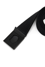 Load image into Gallery viewer, Hard Yakka Men&#39;s Stretch Webbing Belt - Black - Belts
