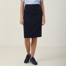 Load image into Gallery viewer, NNT Women&#39;s Poly Viscose Gaberdine Health Tech Skirt - Ink Navy - Skirts/Dresses
