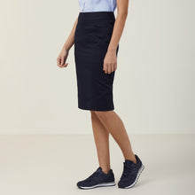 Load image into Gallery viewer, NNT Women&#39;s Poly Viscose Gaberdine Health Tech Skirt - Ink Navy - Skirts/Dresses
