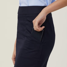 Load image into Gallery viewer, NNT Women&#39;s Poly Viscose Gaberdine Health Tech Skirt - Ink Navy - Skirts/Dresses
