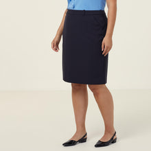 Load image into Gallery viewer, NNT Women&#39;s Helix Dry Pleat Skirt - Navy - Skirts/Dresses
