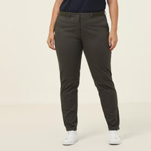 Load image into Gallery viewer, NNT Women&#39;s Stretch Cotton Chino Pants - Khaki - Pants
