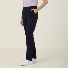 Load image into Gallery viewer, NNT Women&#39;s Stretch Cotton Chino Pants - Navy - Pants
