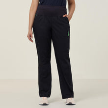 Load image into Gallery viewer, NNT Women&#39;s Next-Gen Antibacterial Active Curie Scrub Pants - Black - Scrubs
