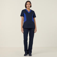 Load image into Gallery viewer, NNT Women&#39;s Next-Gen Antibacterial Active Curie Scrub Pants - Midnight - Scrubs
