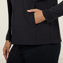 Load image into Gallery viewer, NNT Women&#39;s Bonded Fleece Vest - Black - Vests
