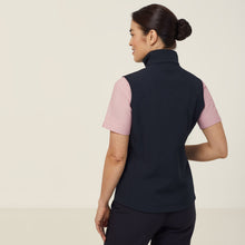 Load image into Gallery viewer, NNT Women&#39;s Bonded Fleece Vest - Navy - Vests
