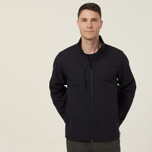 Load image into Gallery viewer, NNT Men&#39;s Bonded Fleece Zip Jacket - Black - Jackets
