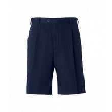 Load image into Gallery viewer, NNT Men&#39;s Poly Viscose Gaberdine Secret Waist Shorts - Ink Navy - Shorts
