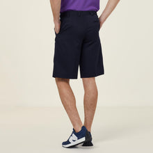 Load image into Gallery viewer, NNT Men&#39;s Poly Viscose Gaberdine Secret Waist Shorts - Ink Navy - Shorts
