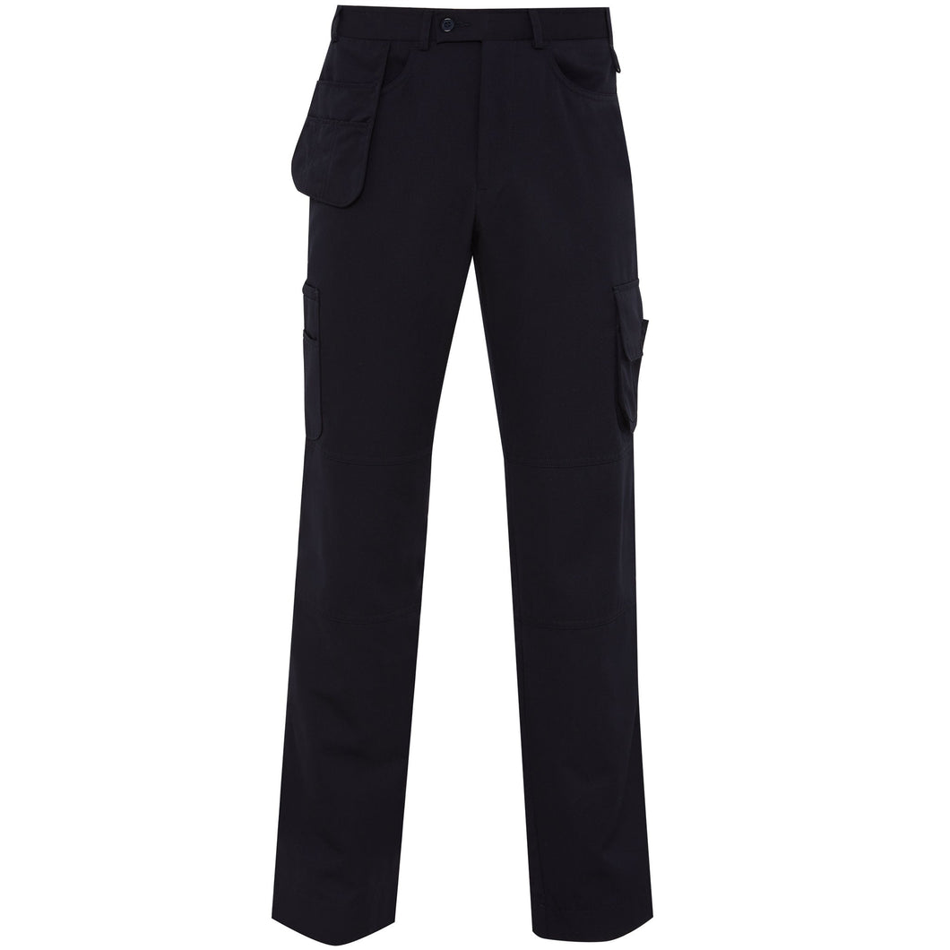 NNT Men's Poly Viscose Gaberdine Flex Waist Cargo Pants - Ink Navy - Pants