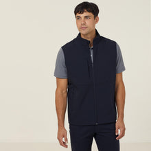 Load image into Gallery viewer, NNT Men&#39;s Bonded Fleece Zip Vest - Navy - Vests
