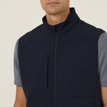 Load image into Gallery viewer, NNT Men&#39;s Bonded Fleece Zip Vest - Navy - Vests
