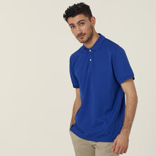 Load image into Gallery viewer, NNT Men&#39;s Antibacterial Polyface Short Sleeve Polo - Blue - Polos
