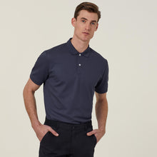 Load image into Gallery viewer, NNT Men&#39;s Antibacterial Polyface Short Sleeve Polo - Dark Charcoal - Polos
