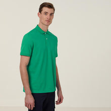 Load image into Gallery viewer, NNT Men&#39;s Antibacterial Polyface Short Sleeve Polo - Emerald - Polos
