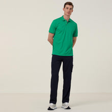 Load image into Gallery viewer, NNT Men&#39;s Antibacterial Polyface Short Sleeve Polo - Emerald - Polos
