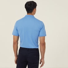 Load image into Gallery viewer, NNT Men&#39;s Antibacterial Polyface Short Sleeve Polo - Light Blue - Polos
