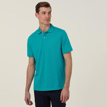 Load image into Gallery viewer, NNT Men&#39;s Antibacterial Polyface Short Sleeve Polo - Mint - Polos
