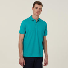 Load image into Gallery viewer, NNT Men&#39;s Antibacterial Polyface Short Sleeve Polo - Mint - Polos
