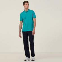 Load image into Gallery viewer, NNT Men&#39;s Antibacterial Polyface Short Sleeve Polo - Mint - Polos
