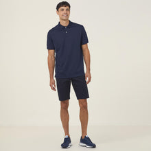 Load image into Gallery viewer, NNT Men&#39;s Antibacterial Polyface Short Sleeve Polo - Navy - Polos
