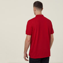 Load image into Gallery viewer, NNT Men&#39;s Antibacterial Polyface Short Sleeve Polo - Red - Polos
