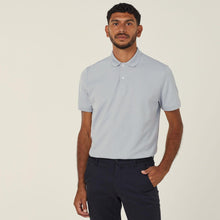 Load image into Gallery viewer, NNT Men&#39;s Antibacterial Polyface Short Sleeve Polo - Silver - Polos
