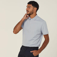 Load image into Gallery viewer, NNT Men&#39;s Antibacterial Polyface Short Sleeve Polo - Silver - Polos
