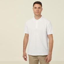 Load image into Gallery viewer, NNT Men&#39;s Antibacterial Polyface Short Sleeve Polo - White - Polos
