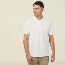 Load image into Gallery viewer, NNT Men&#39;s Antibacterial Polyface Short Sleeve Polo - White - Polos
