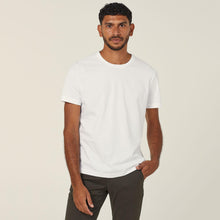 Load image into Gallery viewer, NNT Men&#39;s Cotton Jersey Short Sleeve Crew Neck Tee - White - Shirts
