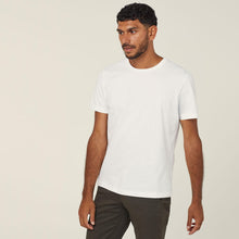 Load image into Gallery viewer, NNT Men&#39;s Cotton Jersey Short Sleeve Crew Neck Tee - White - Shirts
