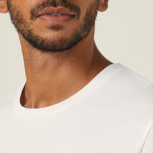 Load image into Gallery viewer, NNT Men&#39;s Cotton Jersey Short Sleeve Crew Neck Tee - White - Shirts
