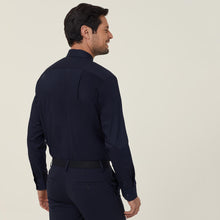 Load image into Gallery viewer, NNT Men&#39;s Avignon Stretch Long Sleeve Shirt - Navy - Shirts
