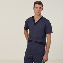 Load image into Gallery viewer, NNT Unisex Next-Gen Antibacterial Active Koller Scrub Top - Charcoal - Scrubs
