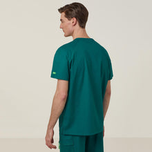 Load image into Gallery viewer, NNT Unisex Next-Gen Antibacterial Active Carl Scrub Top - Hunter Green - Scrubs
