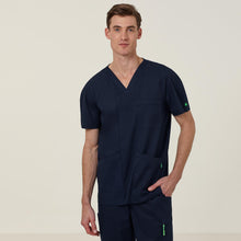 Load image into Gallery viewer, NNT Unisex Next-Gen Antibacterial Active Carl Scrub Top - Midnight - Scrubs
