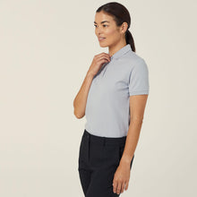 Load image into Gallery viewer, NNT Women&#39;s Antibacterial Polyface Short Sleeve Polo - Silver - Polos
