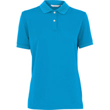 Load image into Gallery viewer, NNT Women&#39;s Antibacterial Polyface Short Sleeve Polo - Cyan - Polos
