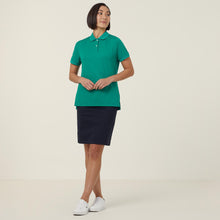 Load image into Gallery viewer, NNT Women&#39;s Antibacterial Polyface Short Sleeve Polo - Emerald - Polos
