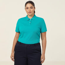 Load image into Gallery viewer, NNT Women&#39;s Antibacterial Polyface Short Sleeve Polo - Mint - Polos
