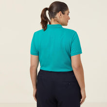 Load image into Gallery viewer, NNT Women&#39;s Antibacterial Polyface Short Sleeve Polo - Mint - Polos
