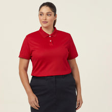 Load image into Gallery viewer, NNT Women&#39;s Antibacterial Polyface Short Sleeve Polo - Red - Polos
