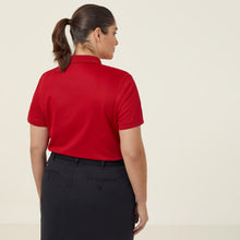 Load image into Gallery viewer, NNT Women&#39;s Antibacterial Polyface Short Sleeve Polo - Red - Polos
