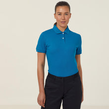 Load image into Gallery viewer, NNT Women&#39;s Antibacterial Polyface Short Sleeve Polo - Teal - Polos
