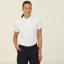 Load image into Gallery viewer, NNT Women&#39;s Antibacterial Polyface Short Sleeve Polo - White - Polos
