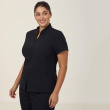 Load image into Gallery viewer, NNT Women&#39;s Helix Dry Zip Front Tunic - Black - Tunics
