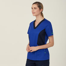 Load image into Gallery viewer, NNT Women&#39;s Next-Gen Antibacterial Active Nightingale Scrub Top - Cobalt - Scrubs
