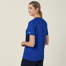 Load image into Gallery viewer, NNT Women&#39;s Next-Gen Antibacterial Active Nightingale Scrub Top - Cobalt - Scrubs
